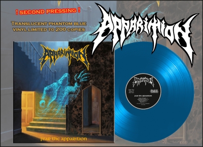 APPARITION (es) - Fear The Apparition - LP (Translucent Phantom BLUE Vinyl ltd.200)